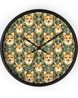 Corgi Charmz Wall Clock