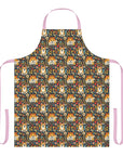 Corgi Rainbow Vine Dream Apron