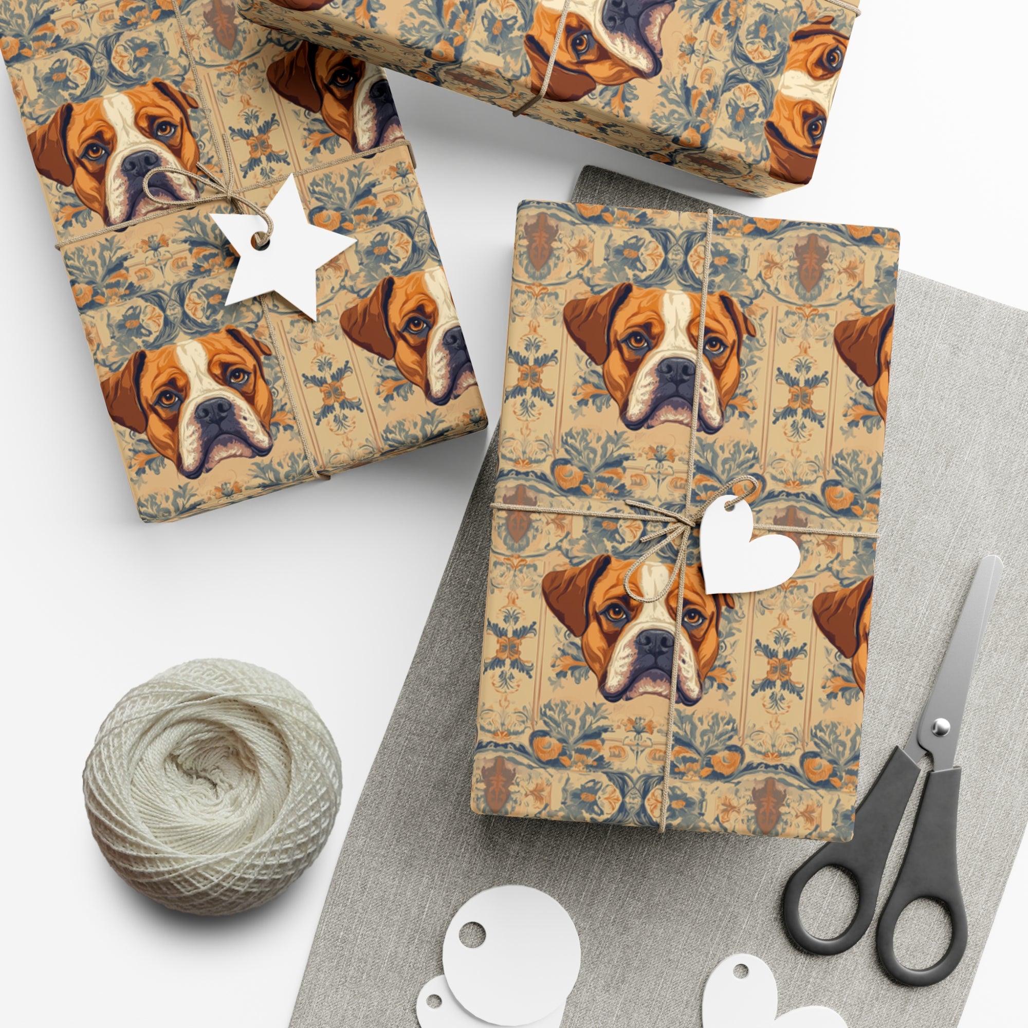 Bowtie Boxer Bliss Gift Wrap Papers