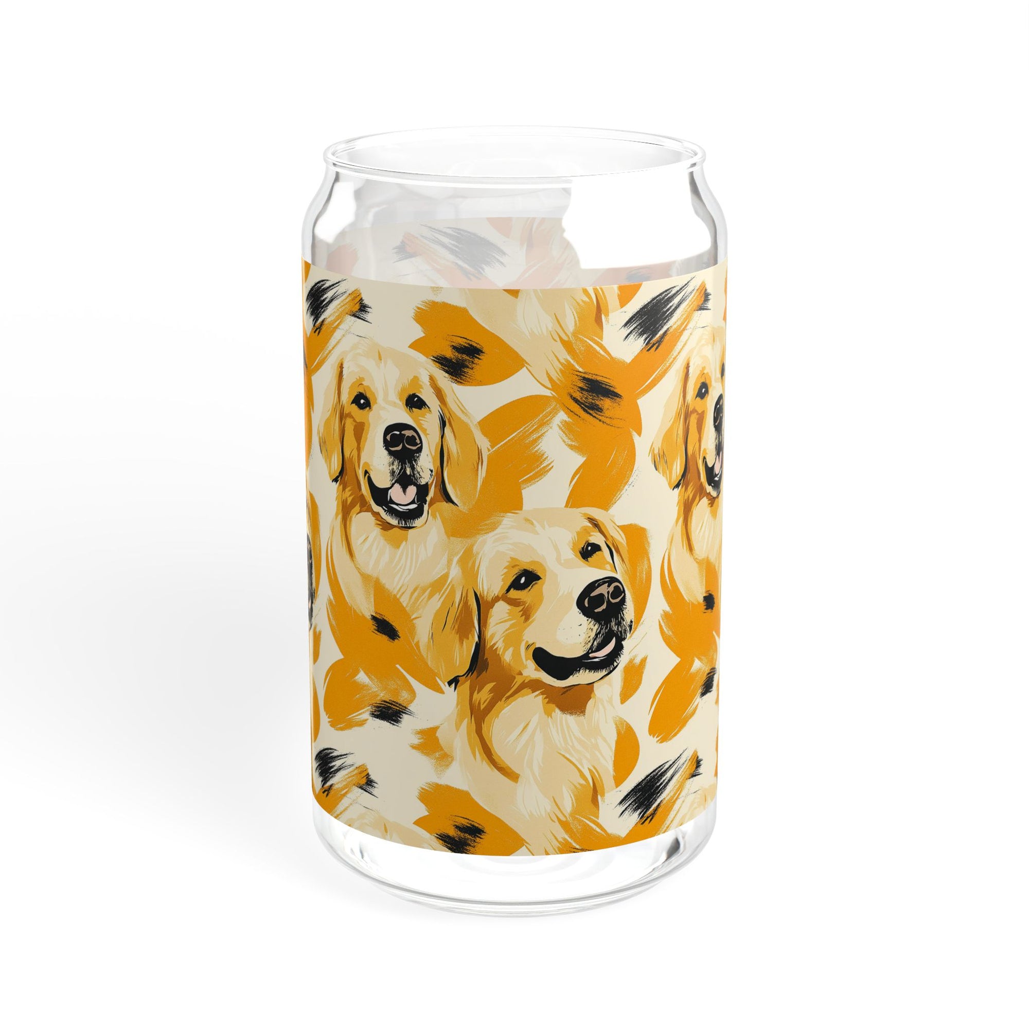 Golden Glitz &#39;n Glamour Woofwear Sipper Glass