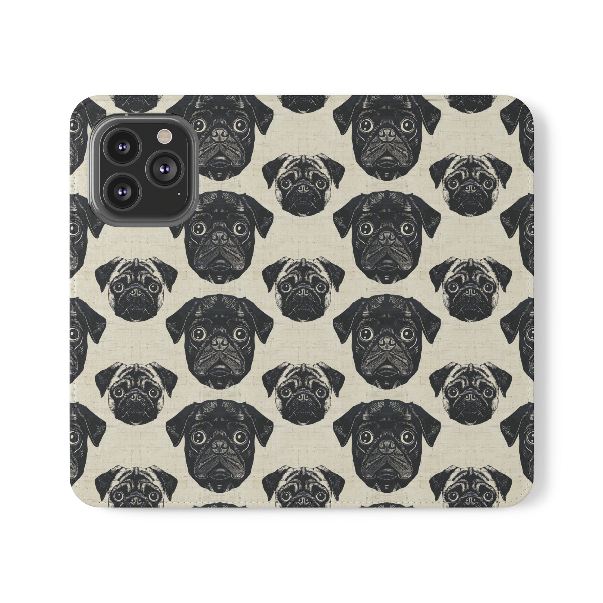 Pugalicious Enchantment Flip Cases