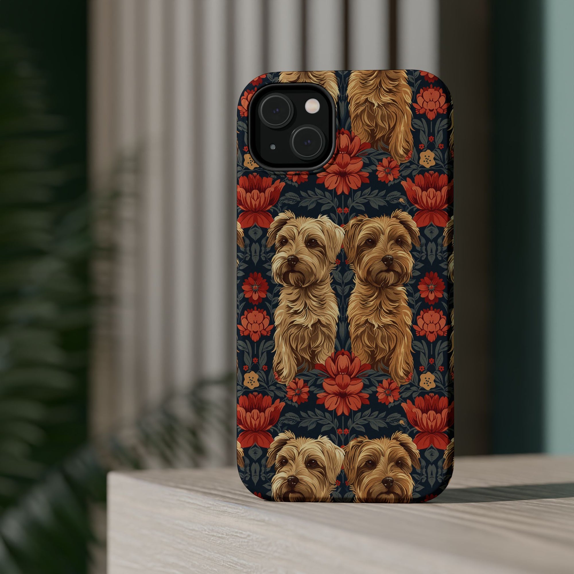 Yorkie Charm Twins Magnetic Tough Cases