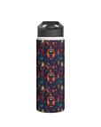 Rustic Rottie Charm Stainless Steel Water Bottle