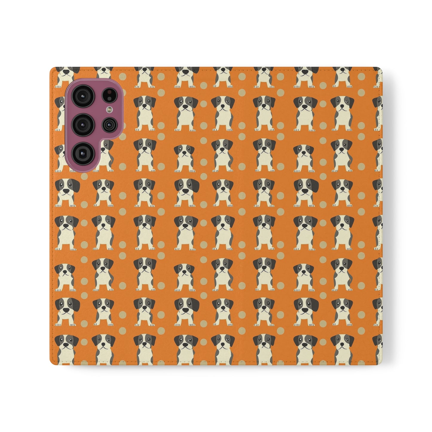 Boxer Blissful Chic Canine Flip Cases