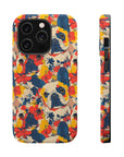 Bloom Pup Frenchietastic Splatter Magnetic Tough Cases