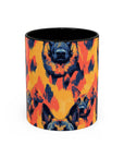 Impressionistic German Shepherds Accent Coffee Mug