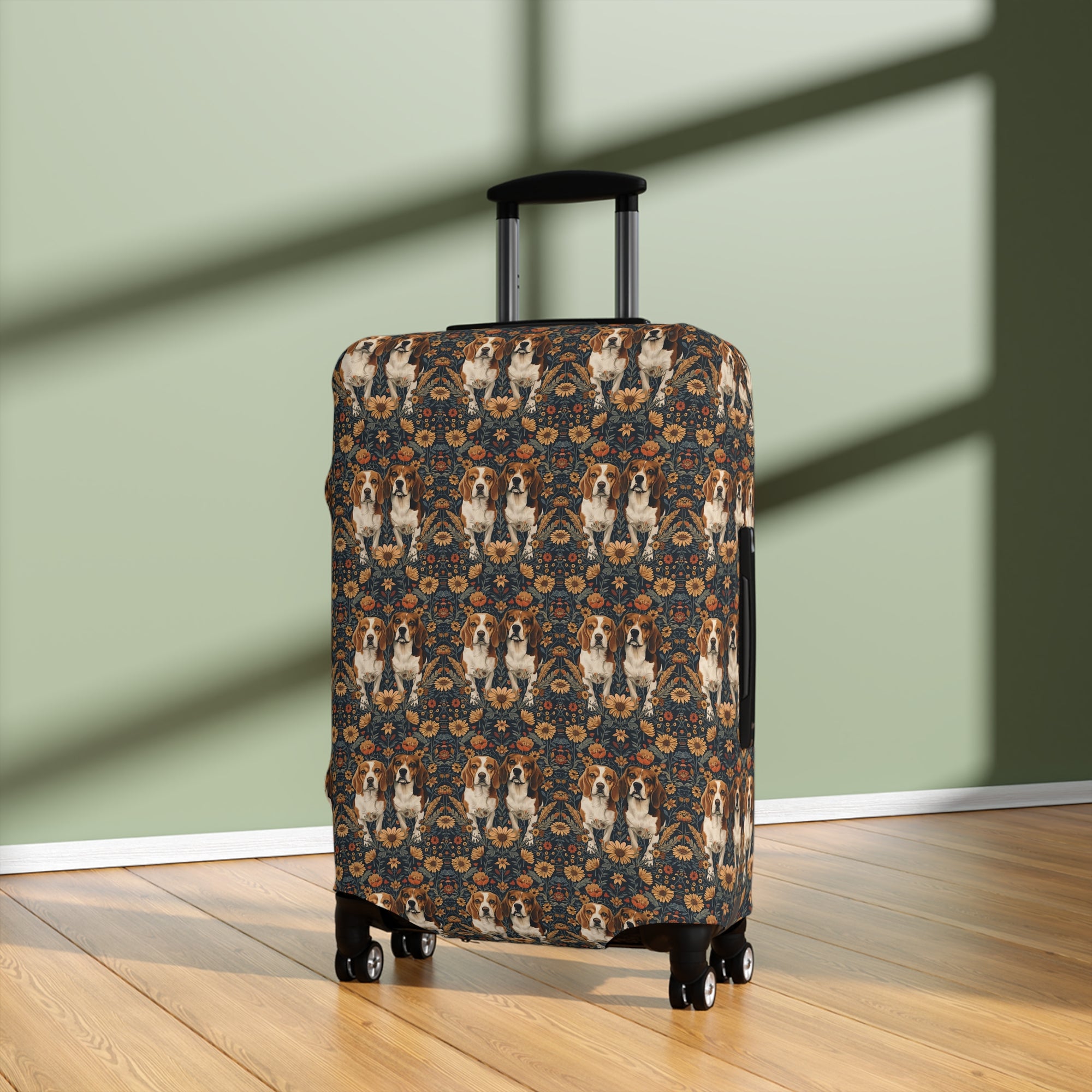 Beagle Buddies Meadow Magic Luggage Cover