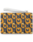 Frenchie Pawsitively Pawsome Peek-a-Boo Perfection Clutch Bag