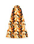 Golden Woof Abstract Glamour Pet Hoodie