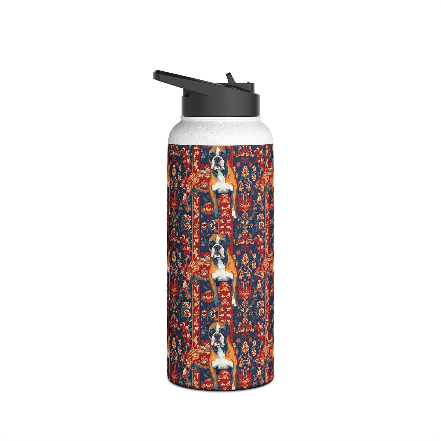 Boxer Blossom Tapestry Delight Stainless Steel Water Bottle