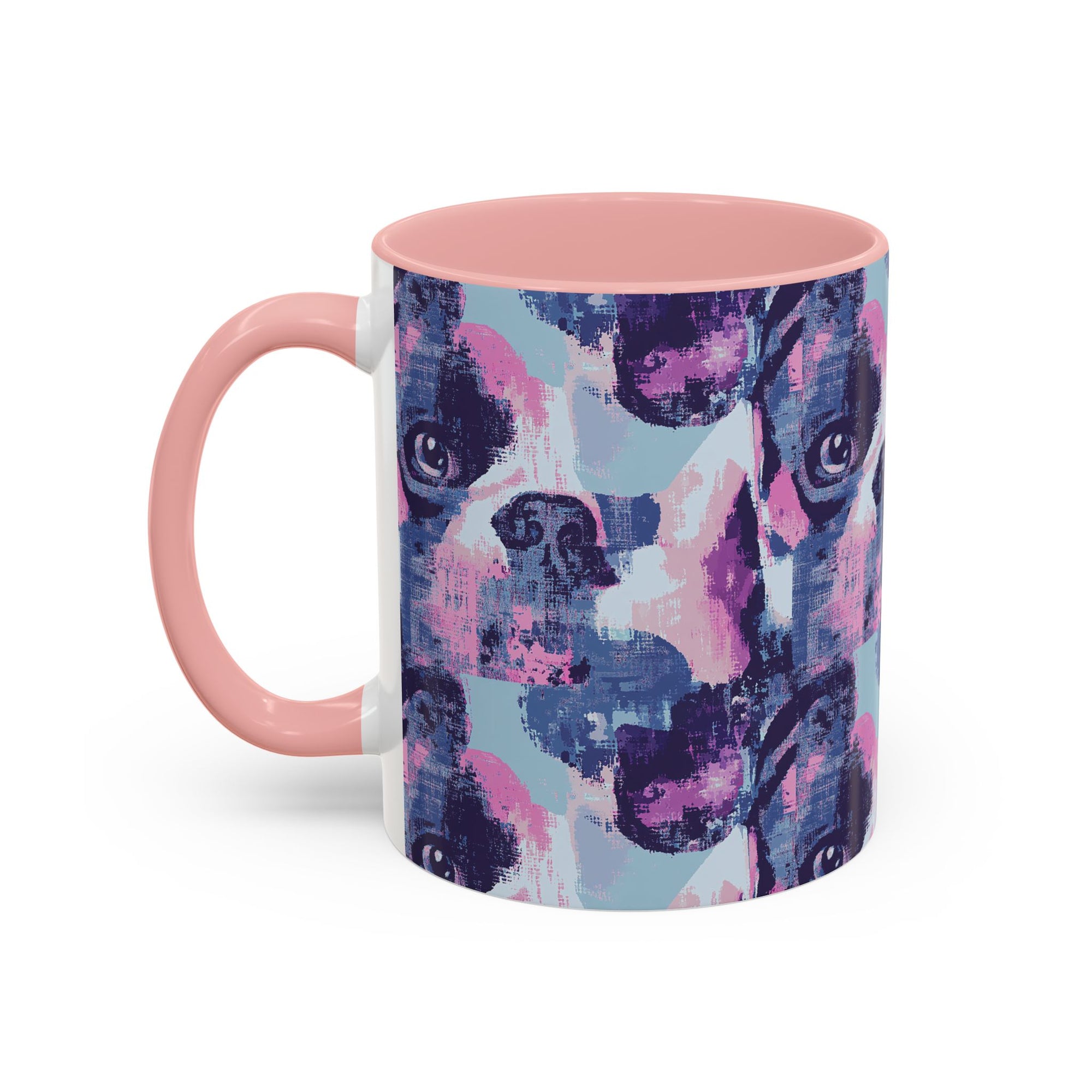 Funky Geometric Boxerista Accent Coffee Mug