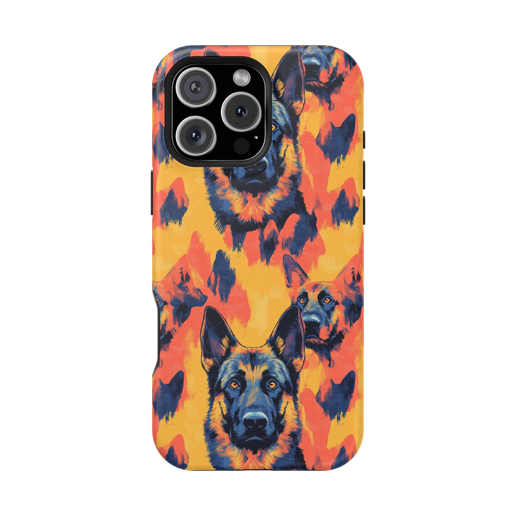 Impressionistic German Shepherds Magnetic Tough Cases