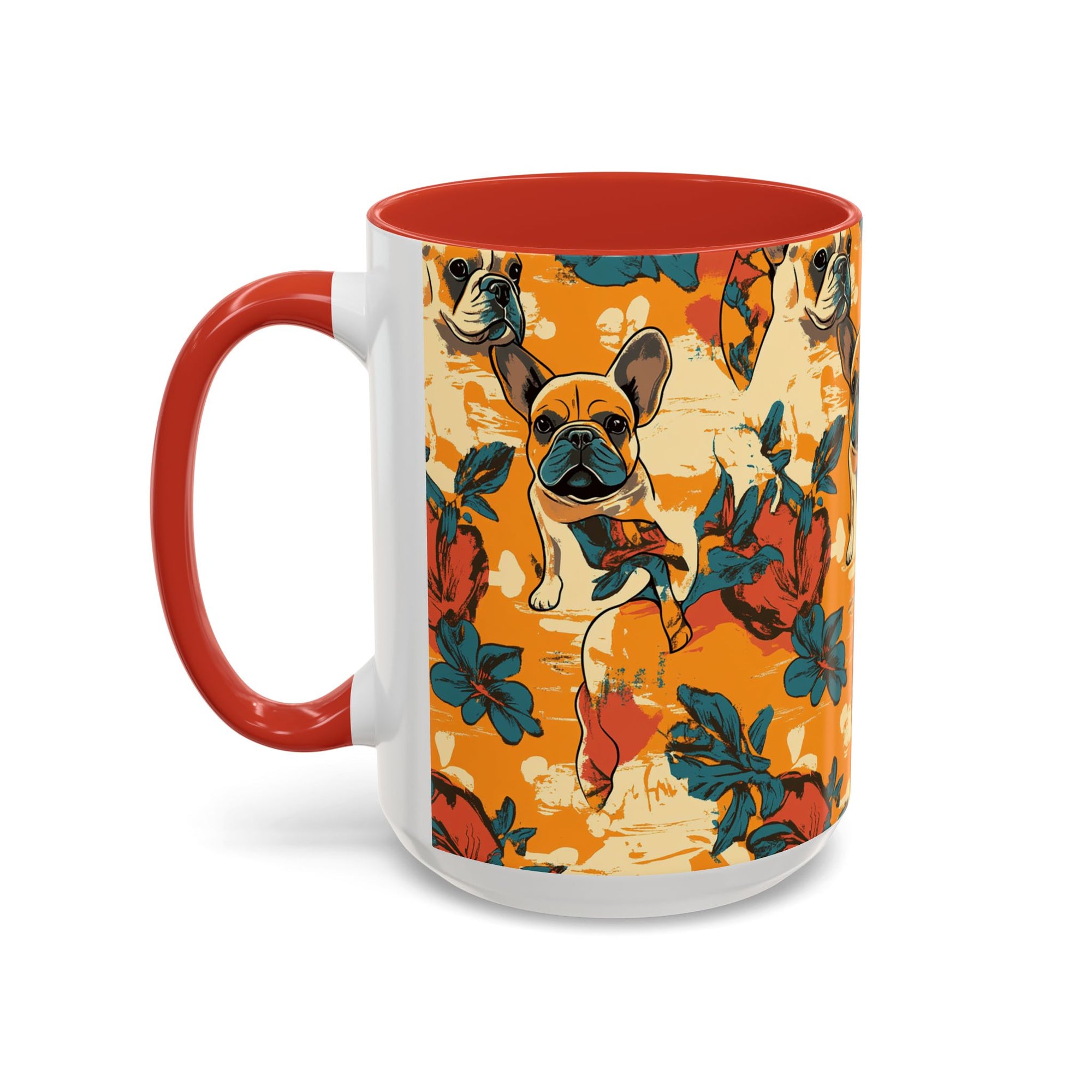 Frenchie Glow-Up Galore Accent Coffee Mug