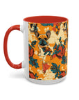 Frenchie Glow-Up Galore Accent Coffee Mug