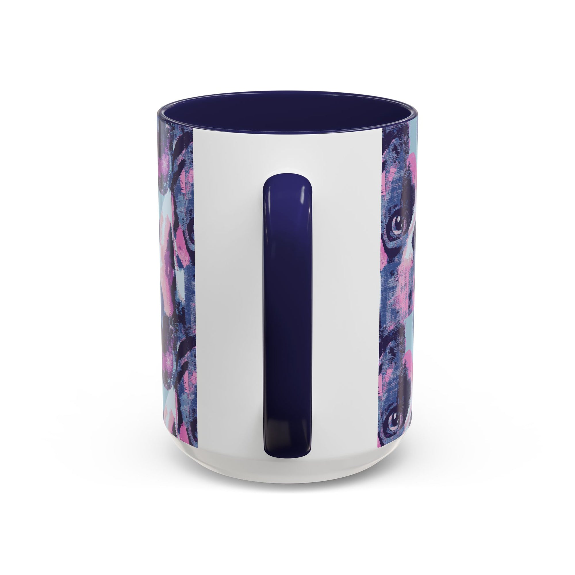 Funky Geometric Boxerista Accent Coffee Mug