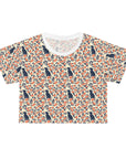 Bloomiful Lab Bouquet Crop Tee