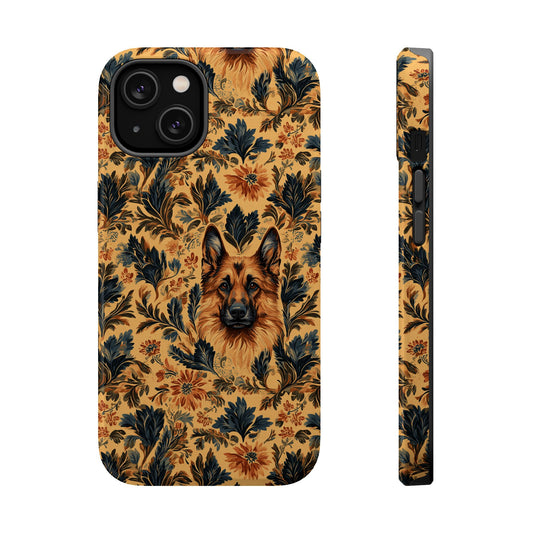 Autumnal German Shepherd Glamour Magnetic Tough Cases