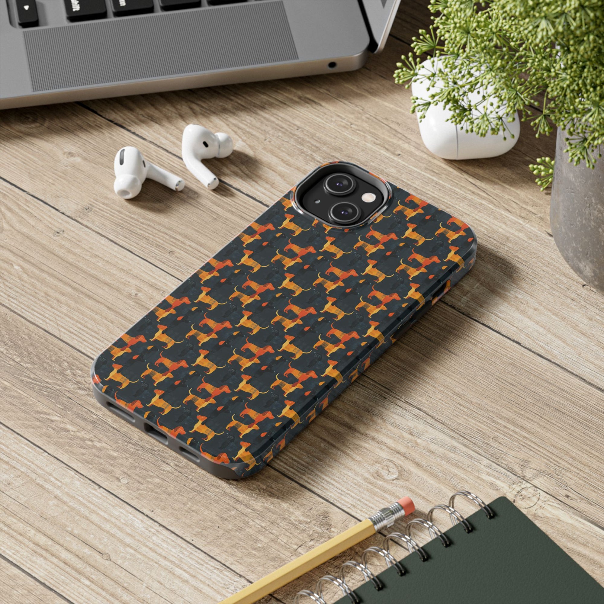 Dog Lover Tough Phone Case - Durable Pet-Themed Design for Everyday Protection
