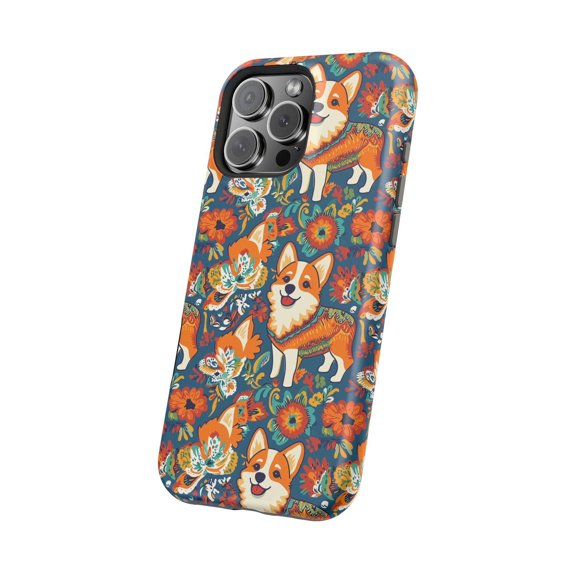 Corgi Carnival Couture Magnetic Tough Cases