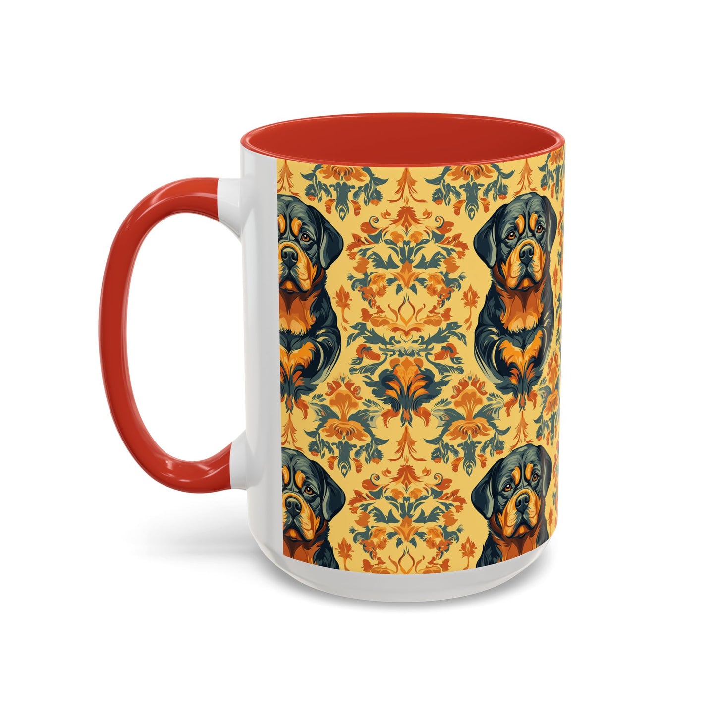 Royal Rottie Regalia Accent Coffee Mug