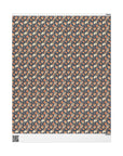 Blooming Bulldog Beauty Wrapping Paper