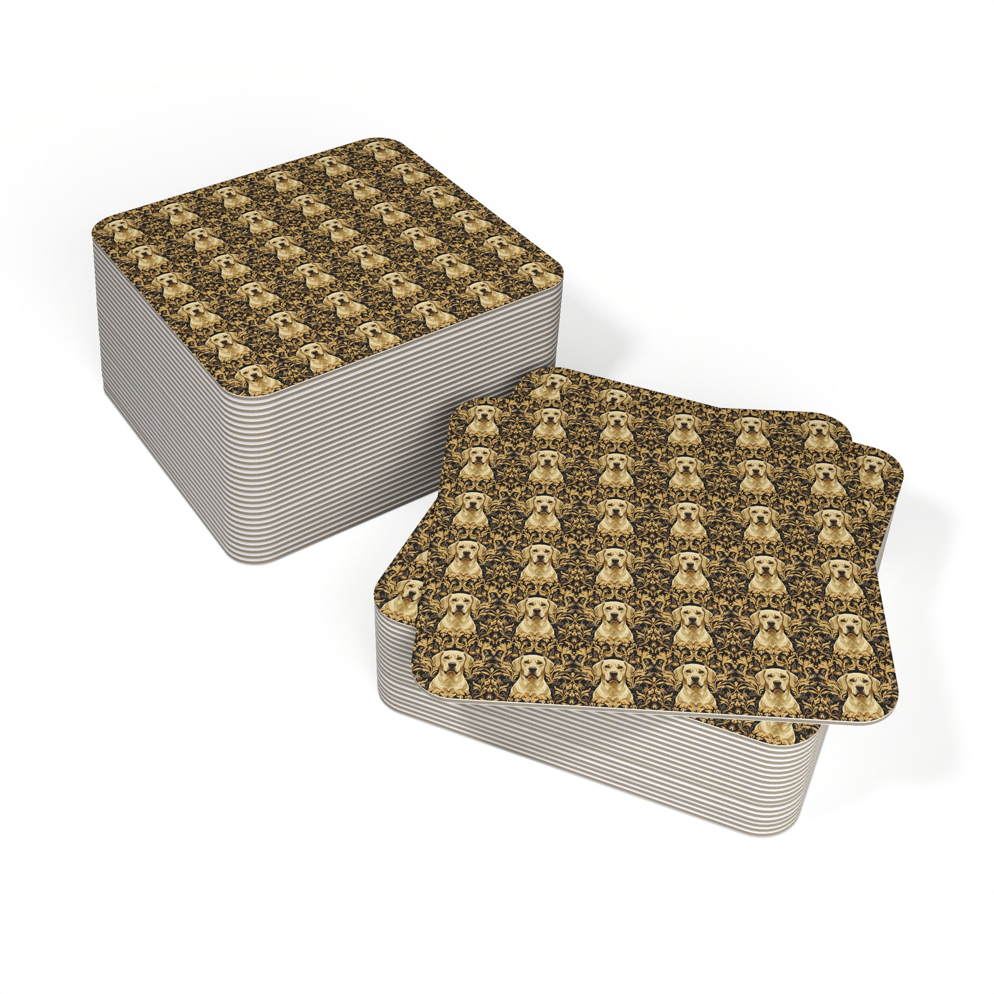 Royal Pawsitivity Labs Coasters
