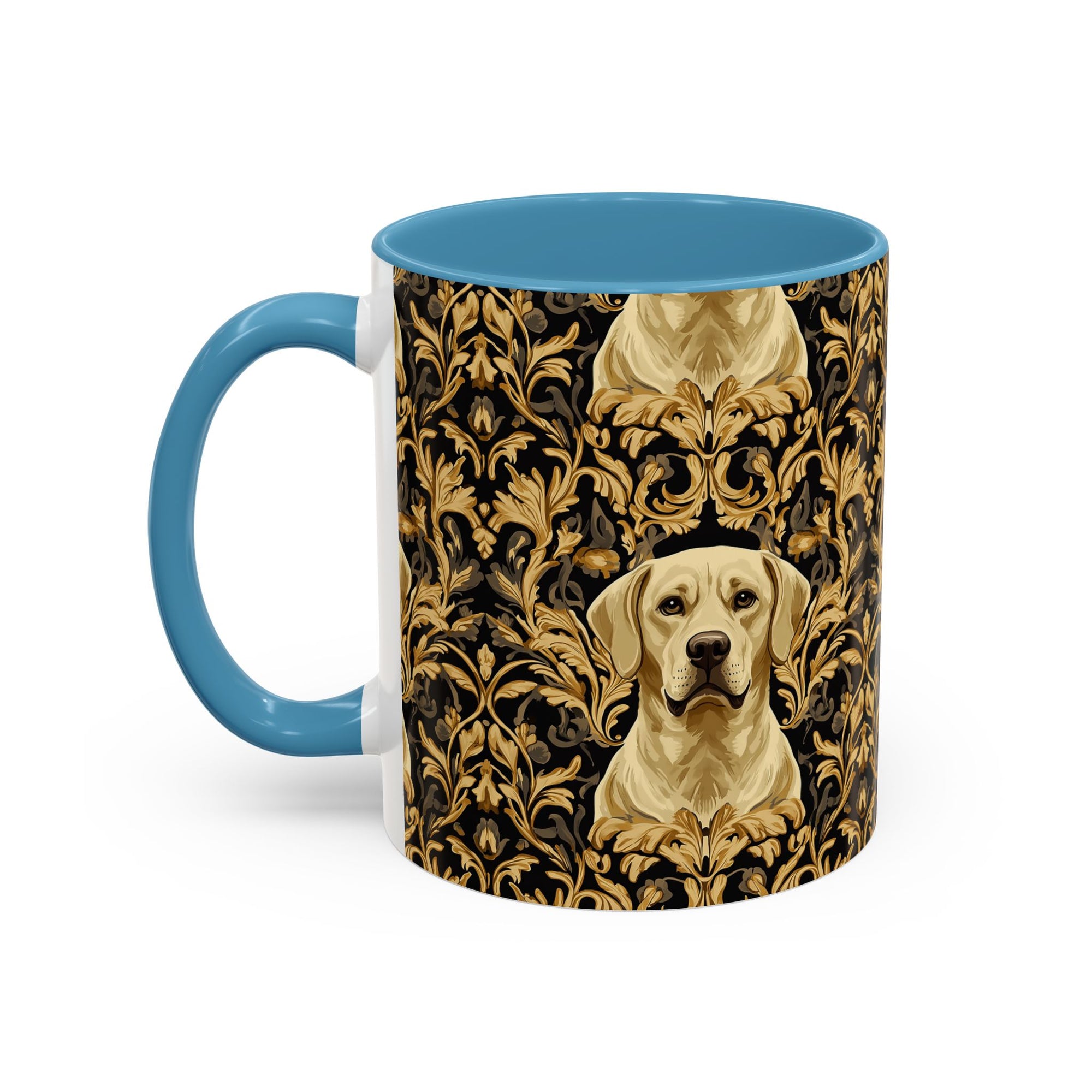 Royal Pawsitivity Labs Accent Coffee Mug