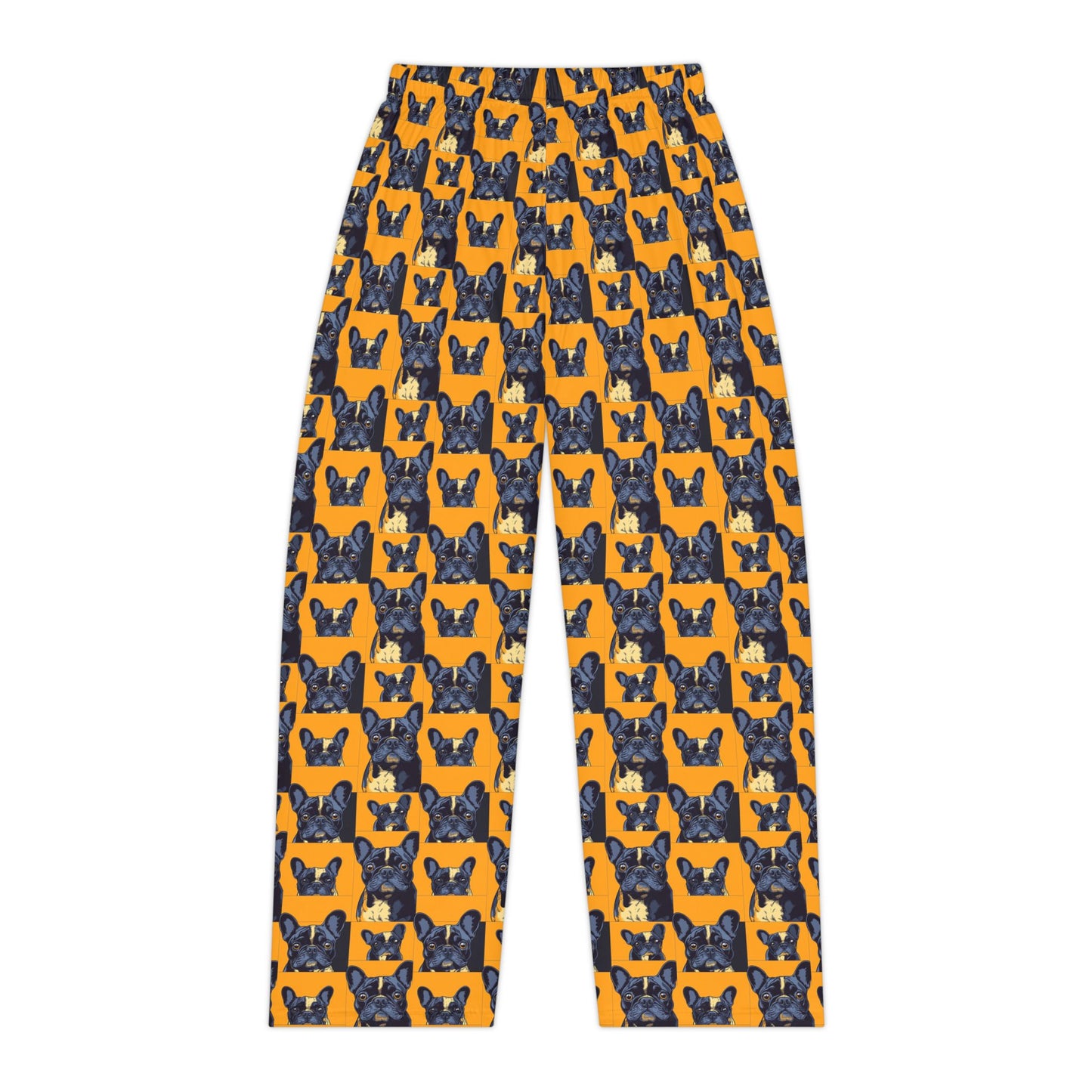 Frenchie Pawsitively Pawsome Peek-a-Boo Perfection Women's Pajama Pants