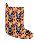 Impressionistic German Shepherds Christmas Stockings