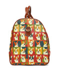 Corgi Chic Popart Pup Waterproof Travel Bag