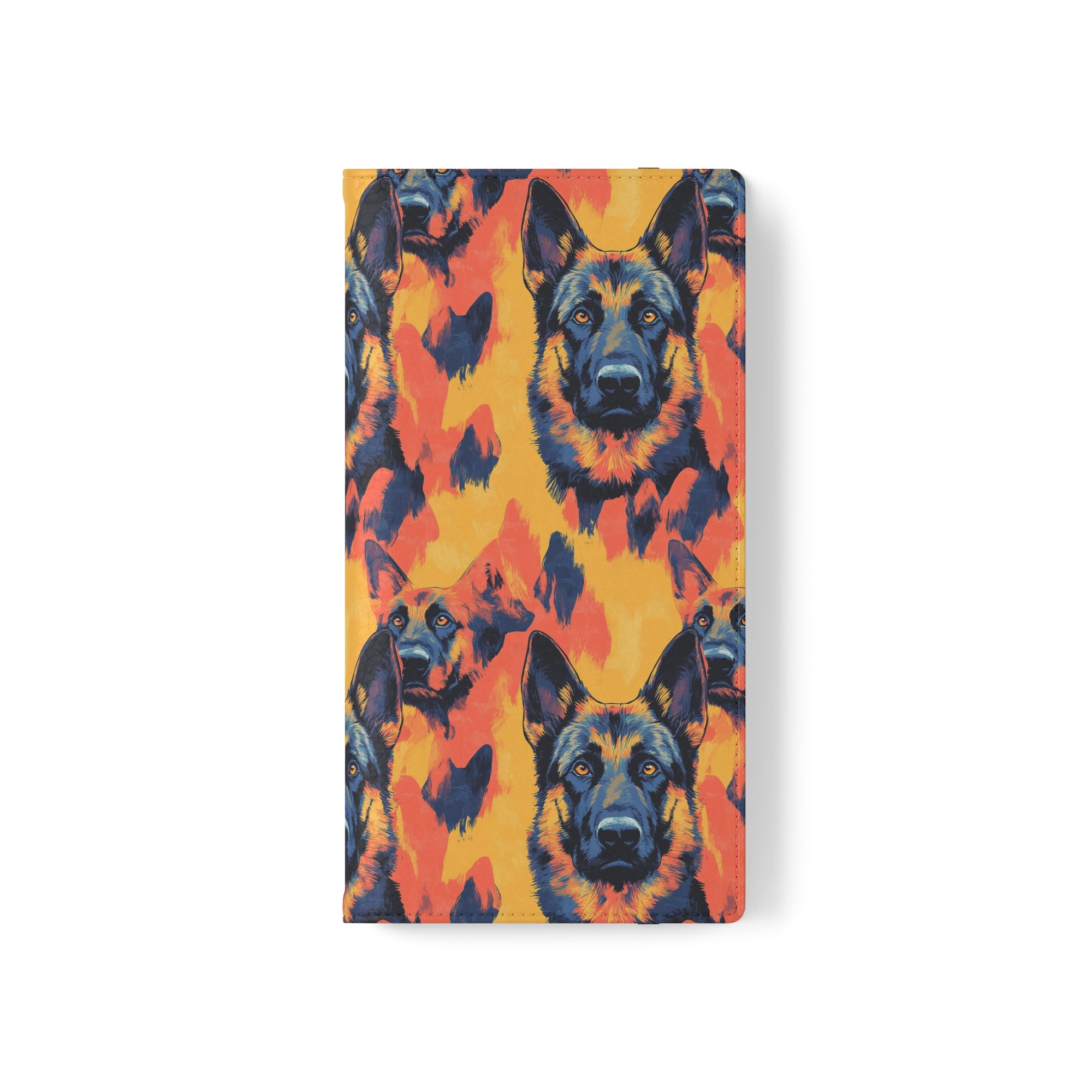 Impressionistic German Shepherds Flip Cases