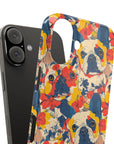 Bloom Pup Frenchietastic Splatter Slim Phone Cases