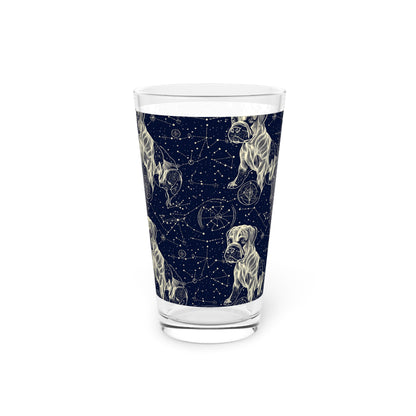 Celestial Boxer Bliss Pint Glass