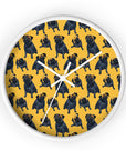 Puglet Posh Paradise Wall Clock