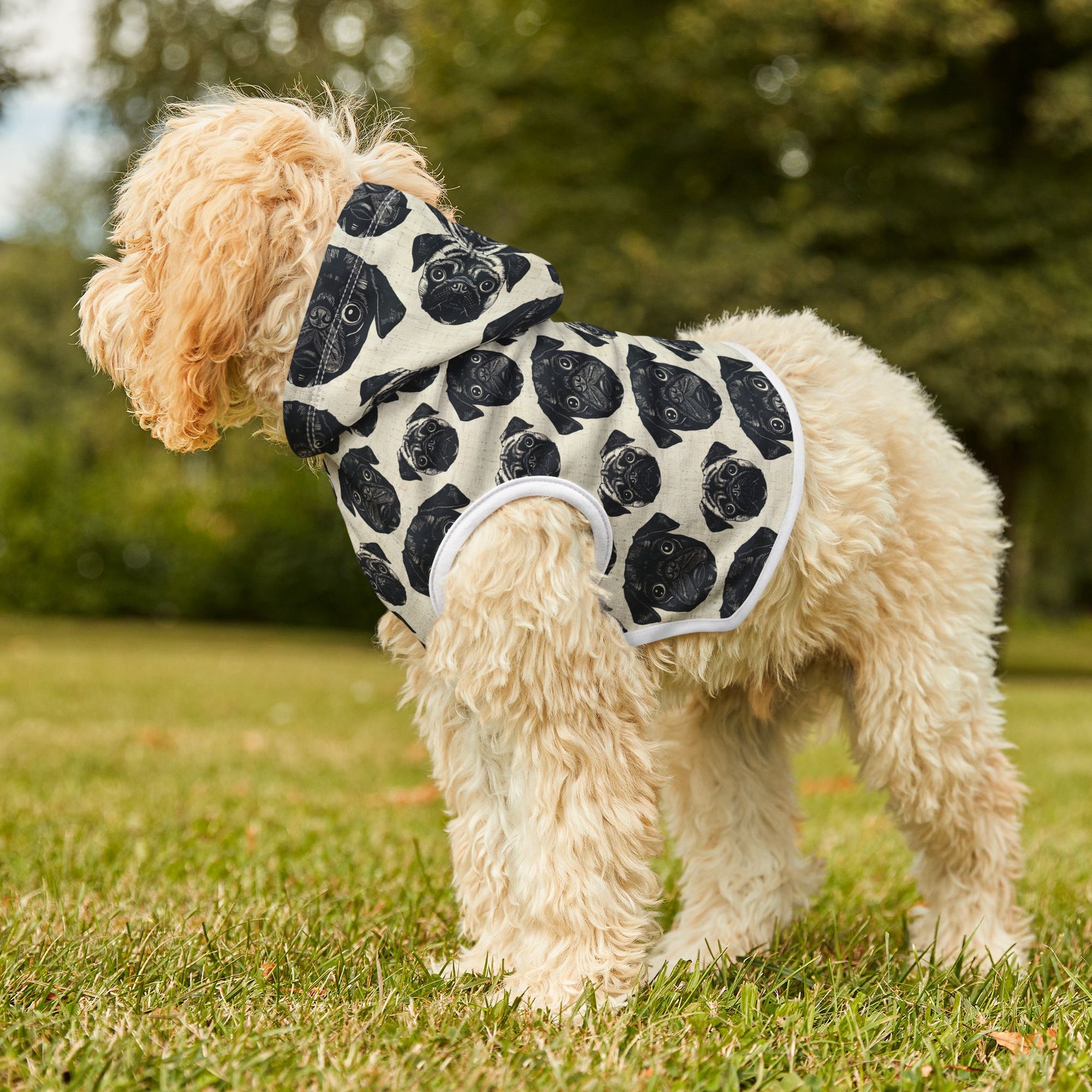 Pugalicious Enchantment Pet Hoodie