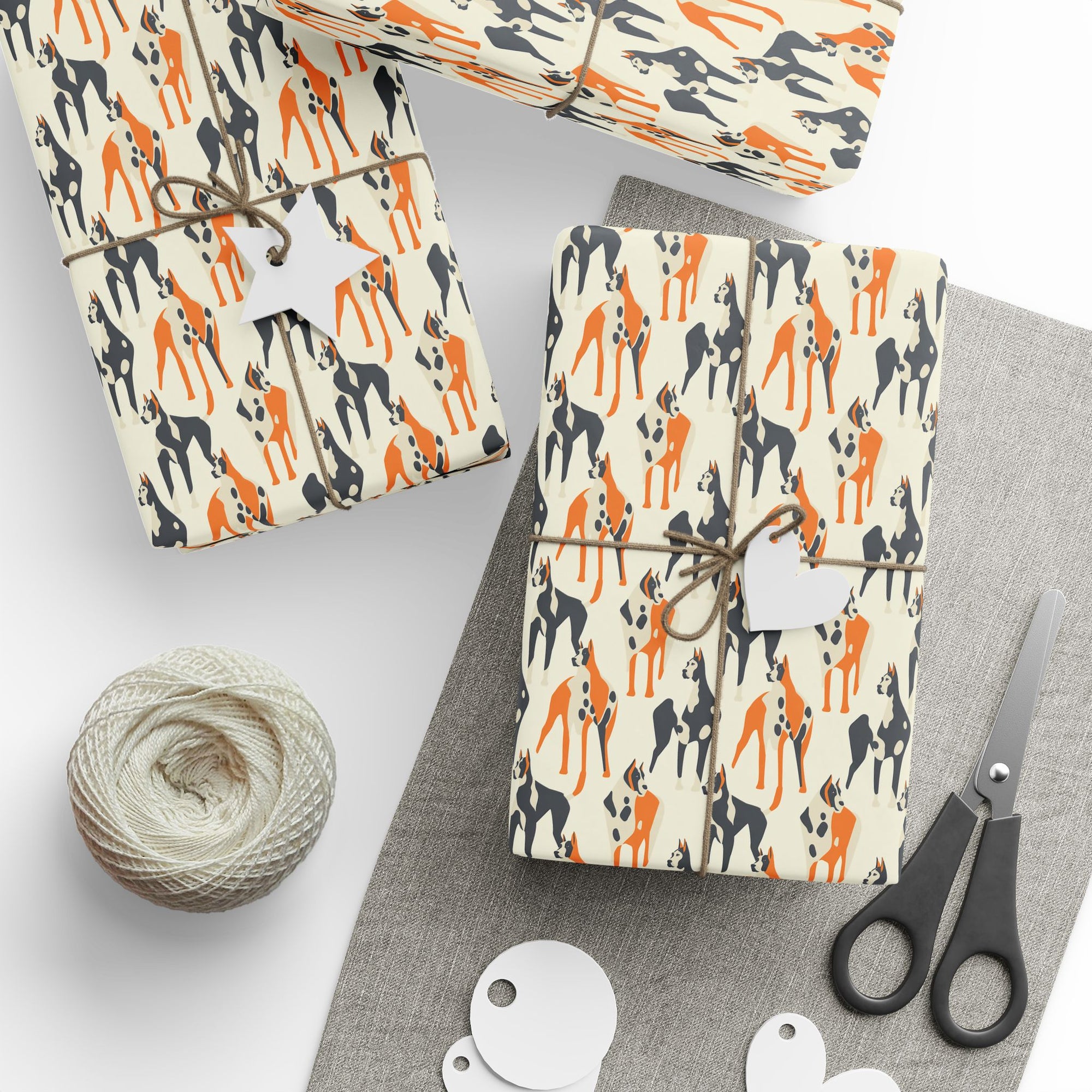 Dashing Dane Divinity Wrapping Paper