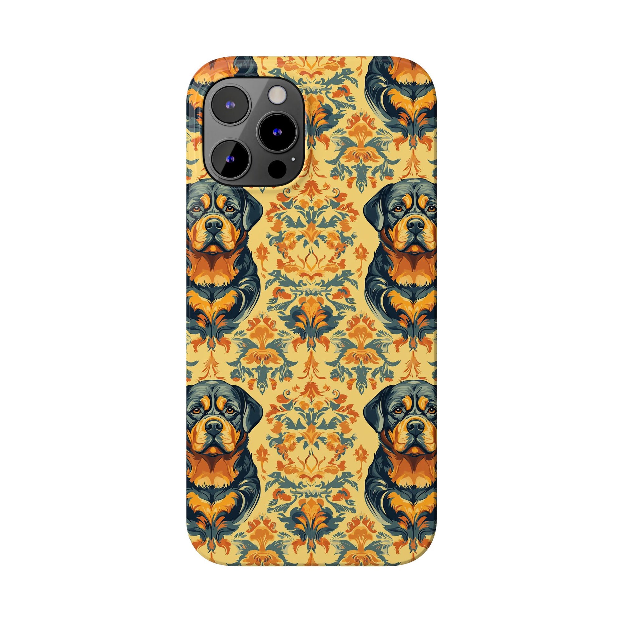 Royal Rottie Regalia Slim Phone Cases