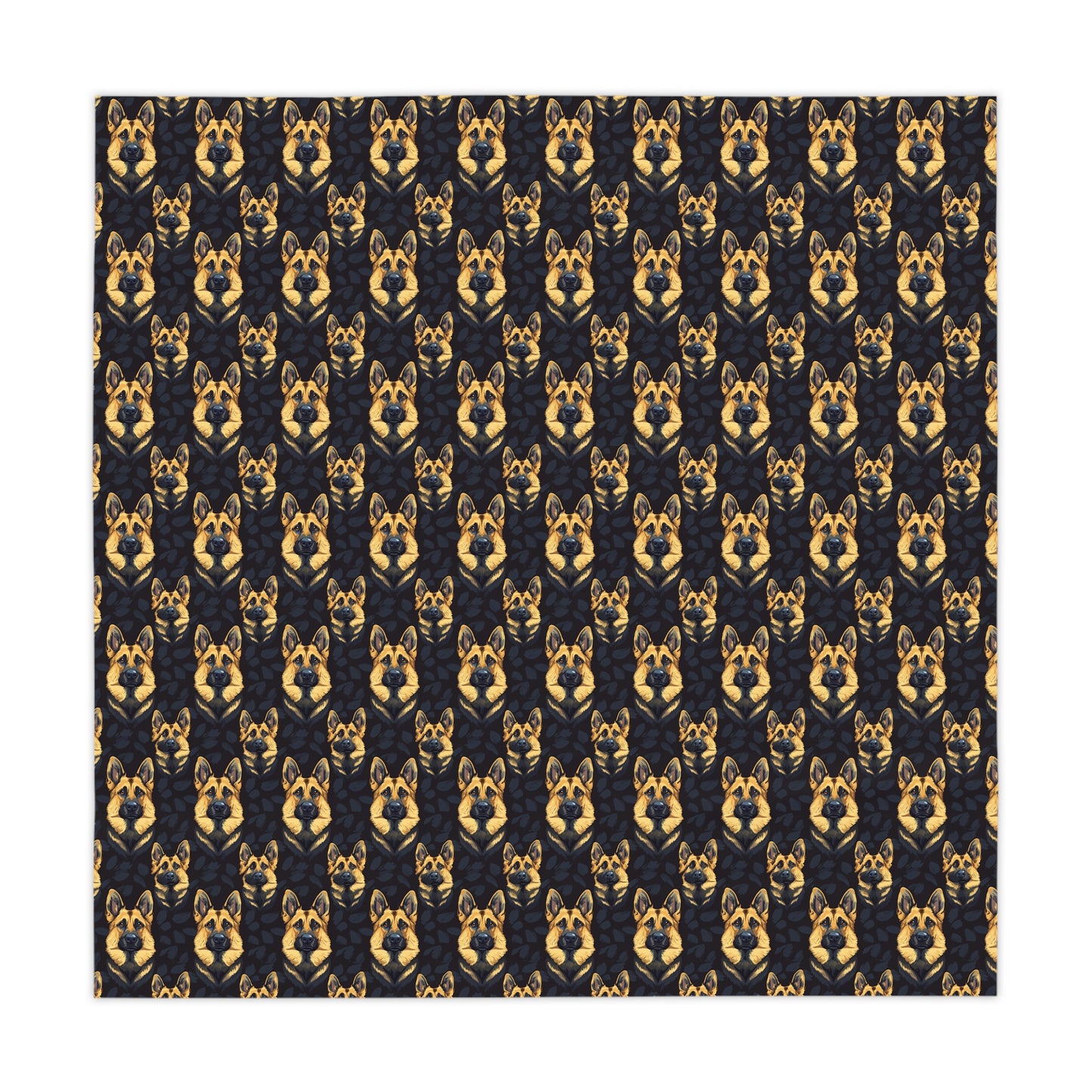 Majestic Hound Couture: German Shepherd LuxeBlend Tablecloth