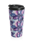 Funky Geometric Boxerista Stainless Steel Travel Mug