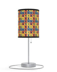 Frenchie Pop Art Pawfection Grid Lamp on a Stand