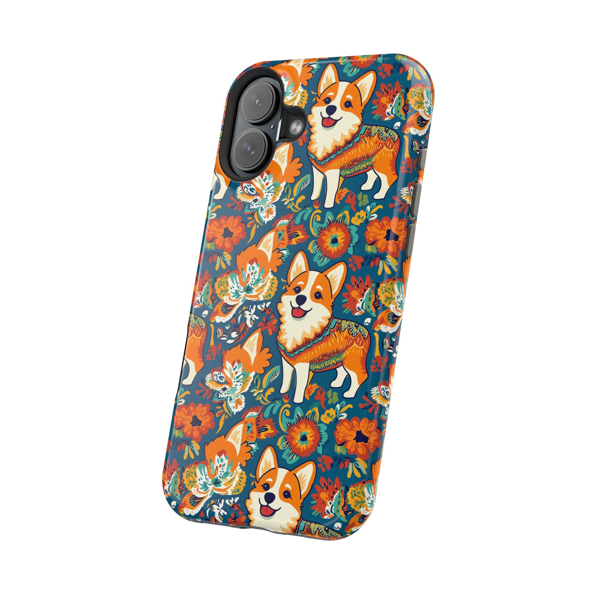 Corgi Carnival Couture Magnetic Tough Cases