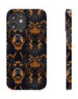 Modern Rottweiler Royalty Slim Phone Cases