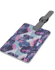 Funky Geometric Boxerista Luggage Tag