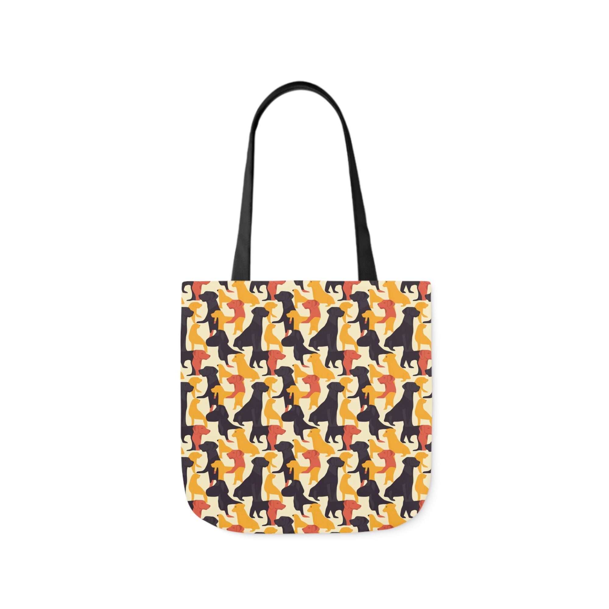 Modern Charm Labrador Chic Canvas Tote Bag