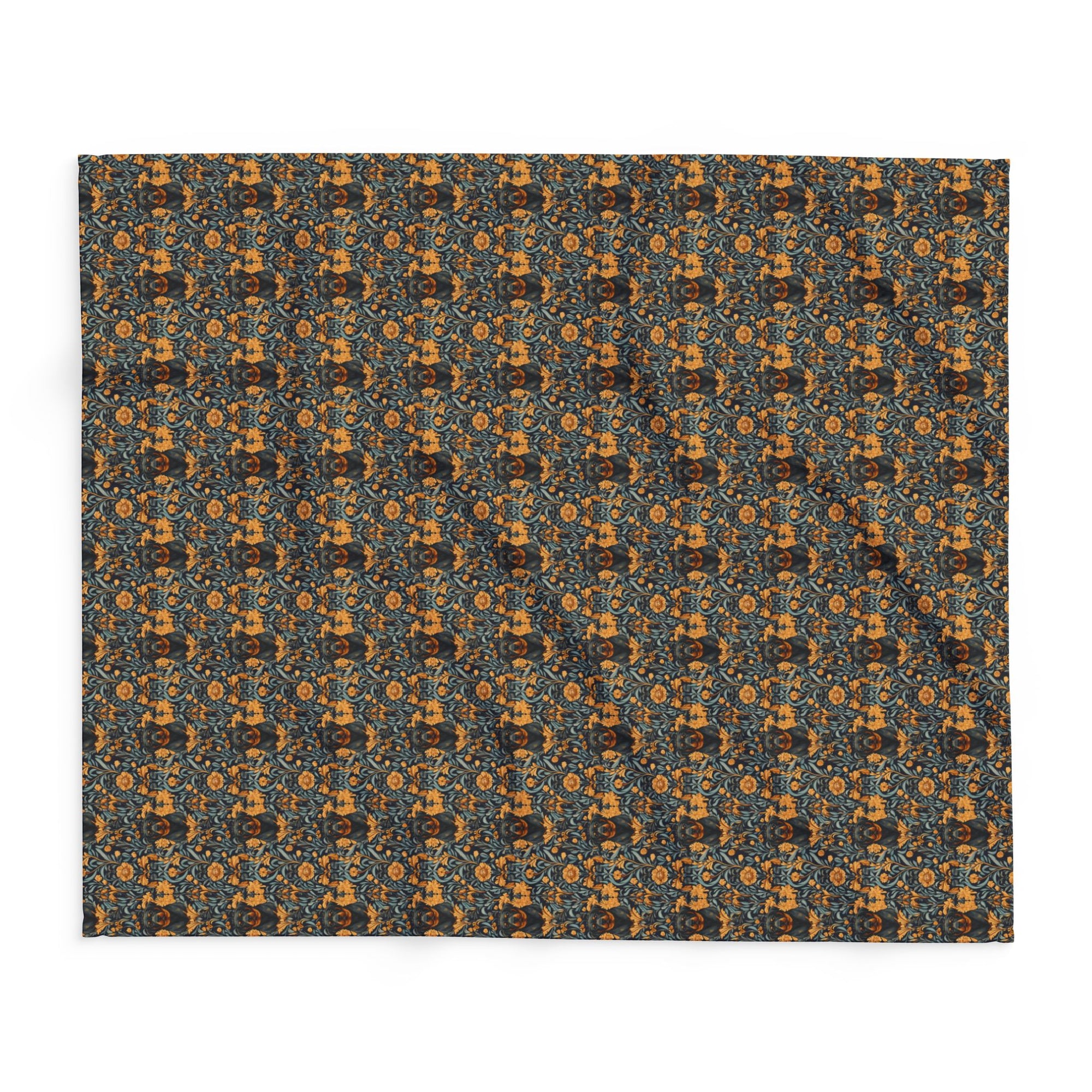 Ruffle Rottie Glamourific Arctic Fleece Blanket