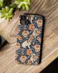 Blooming Bulldog Beauty Slim Phone Cases