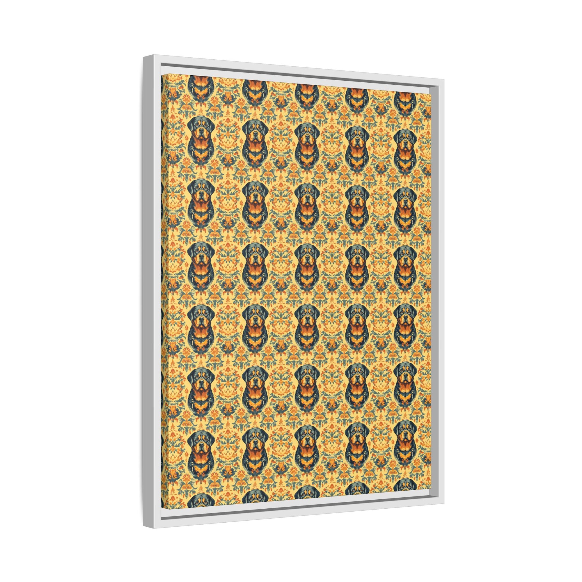 Royal Rottie Regalia Matte Canvas, Framed