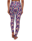 Dazzling Bulldog Chic High Waisted Yoga Leggings