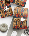 Yorkie Charm Twins Gift Wrap Papers