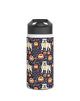 Bulldog Blossom Bonanza Stainless Steel Water Bottle